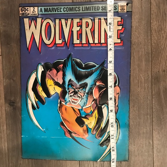 ✨Retro 9”x12” Wolverine Tin Sign✨ BUNDLE OPTION - Picture 4 of 4
